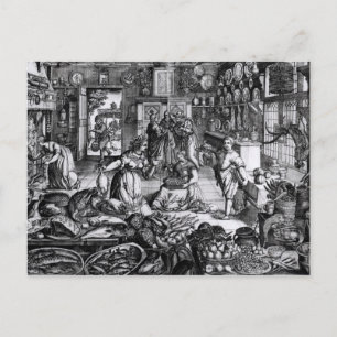 Kitchen Interior Postcard