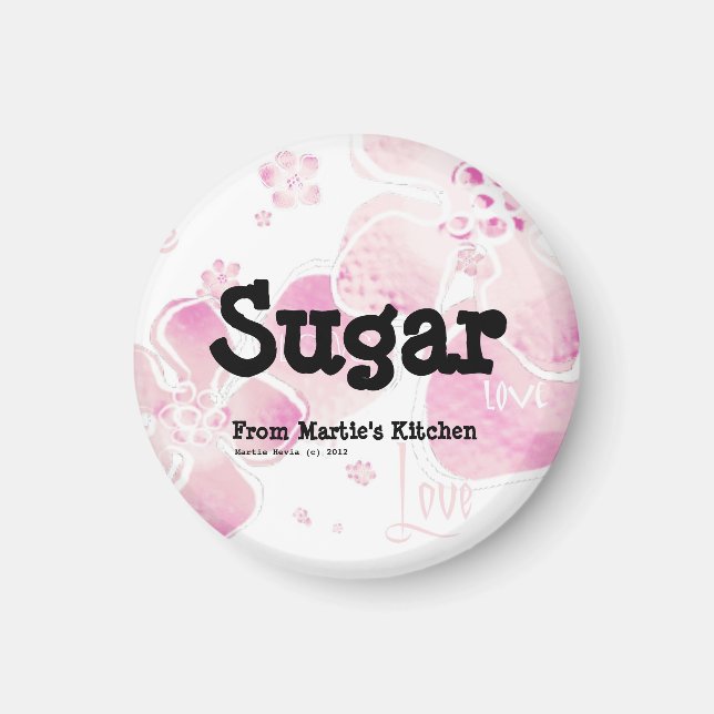 Kitchen Jar Label Magnets (Front)