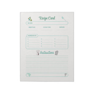 Kitchen Keepsakes Your Treasured Recipes Notepad
