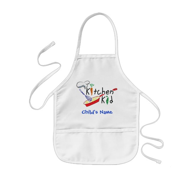 Kitchen Kid Personalised Apron (Front)