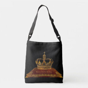 Kitchen King Design Shoulder length Shopping Bag
