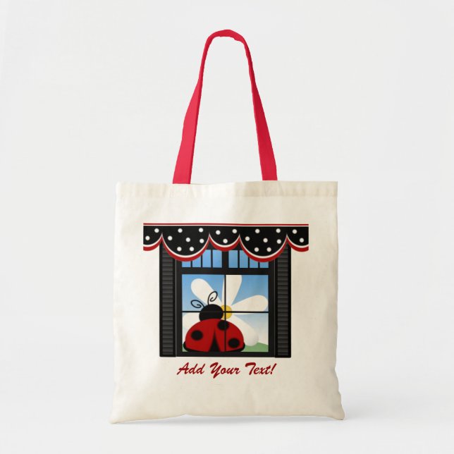 Kitchen Ladybug Tote - SRF (Front)