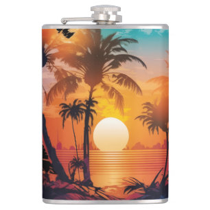 KITCHEN LIFE'S JOURNEY CHEER UP VINYL WRAP FLASK 