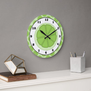 Kitchen Lime Slice clock