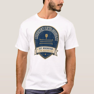 Kitchen Line Society Pickleball Badge – Dink Humou T-Shirt