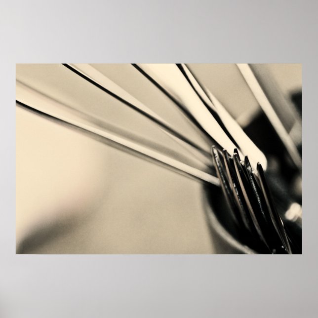 Kitchen macro Life Poster (Front)