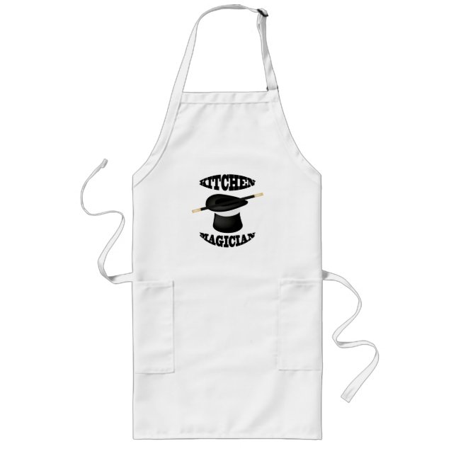 Kitchen Magician Chef Cook Apron (Front)