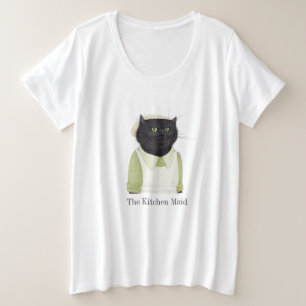 KITCHEN MAID CAT Women's Plus Size T-Shirt