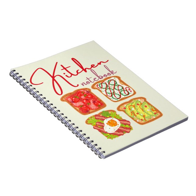 Kitchen Notebook for Home Cooking and Recipe  (Right Side)