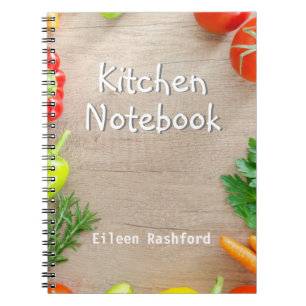 Kitchen Notes with Recipient's Name Notebook