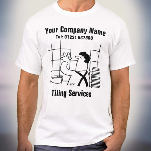Kitchen or Bathroom Tiling Services T-Shirt