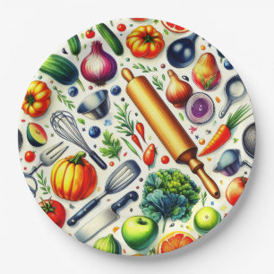 Kitchen. Paper Plate