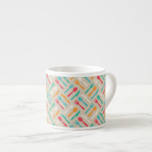 Kitchen pattern 3 espresso cup