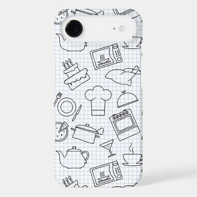 Kitchen Pattern 4 Case-Mate iPhone Case (Back)