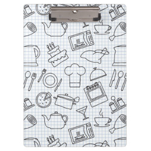Kitchen Pattern 4 Clipboard