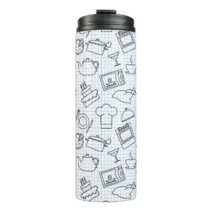 Kitchen Pattern 4 Thermal Tumbler