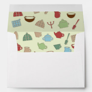 Kitchen pattern envelope