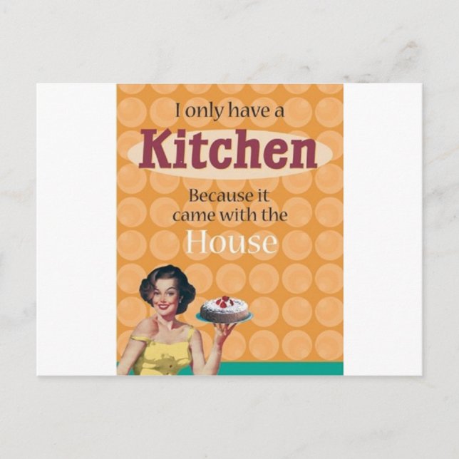 Kitchen Postcard (Front)