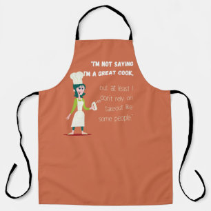 KITCHEN QUOTE APRON