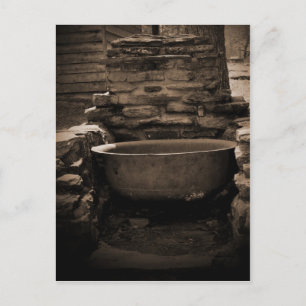 Kitchen Related Sepia Photos Postcard