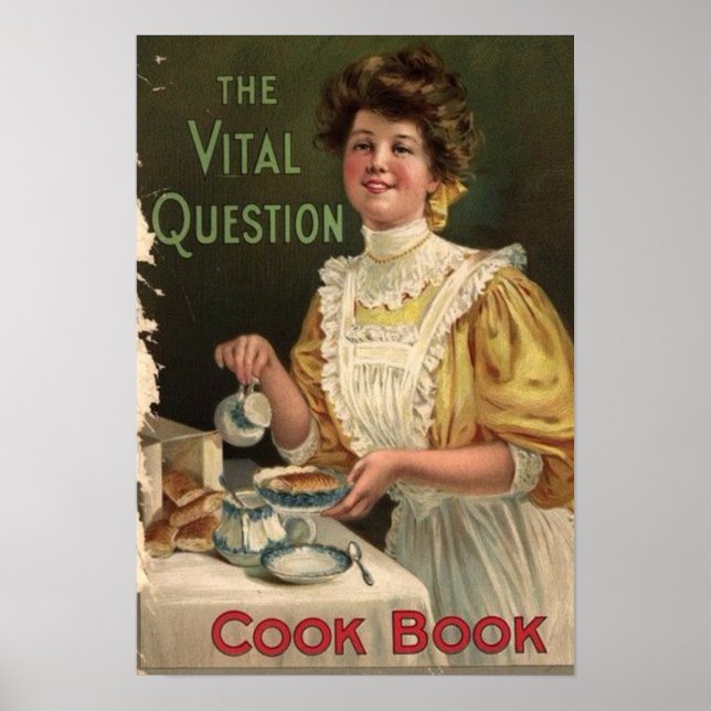 Kitchen Restaurant Wall Art Poster 2017 (Front)