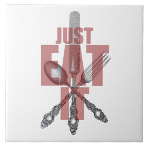 Kitchen Silverware   Just Eat It Tile