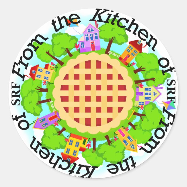 Kitchen Sticker - SRF (Front)