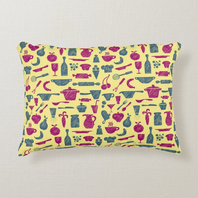 Kitchen supplies decorative cushion (Front)