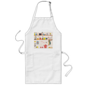 Kitchen Tea Time Long Apron