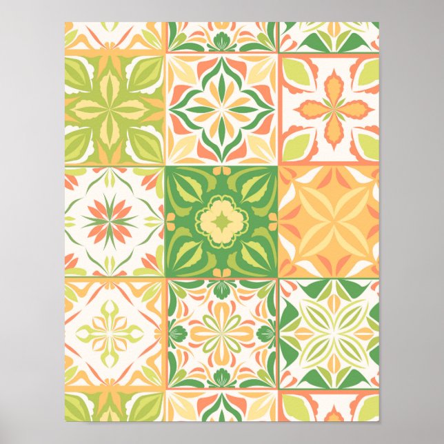 Kitchen tiles 2 poster (Front)