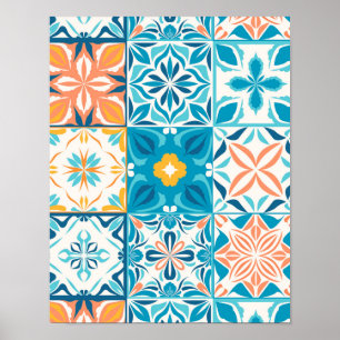 Kitchen tiles poster
