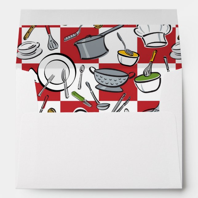 Kitchen Tools Check Envelopes (Back (Bottom))