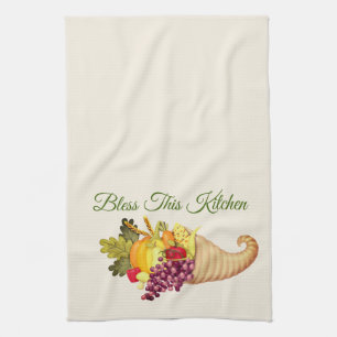 Kitchen Towel-Bless This Kitchen Tea Towel