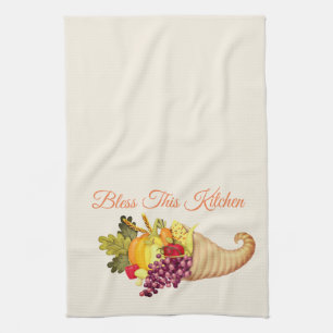 Kitchen Towel-Bless This Kitchen Tea Towel