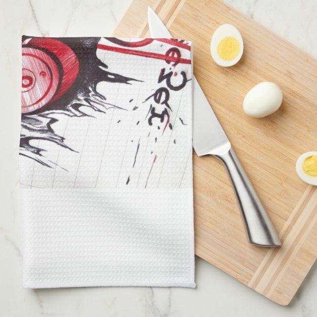Kitchen Towel - Customised (Quarter Fold)