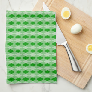 Kitchen Towel - Diamonds Overlapping