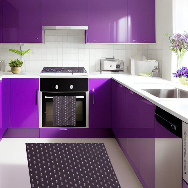 Kitchen Towel - Dracula Junior (DJ Kitchen Towel & Mat designed by Poet Adiela Akoo.  Browse my store for more great decor finds now)