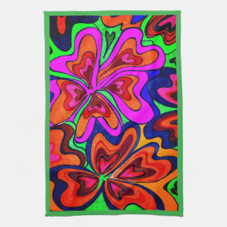 KITCHEN TOWEL "FLOWER POWER"