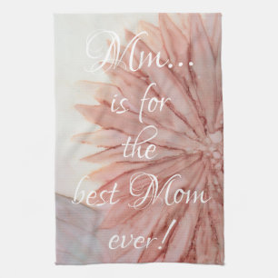 Kitchen Towel "Flowers/Pinkish"