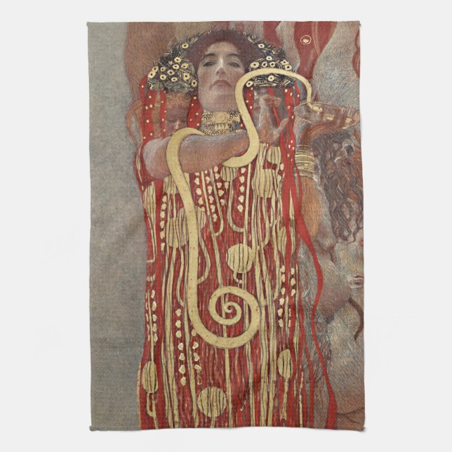 KITCHEN TOWEL : GUSTAV KLIMT (Vertical)