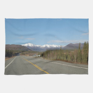 Kitchen towel Highway in Alaska