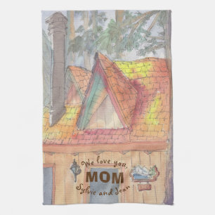 Kitchen Towel "Lake Arrowhead"