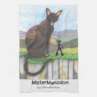 Kitchen Towel: Mister Manodon Tea Towel