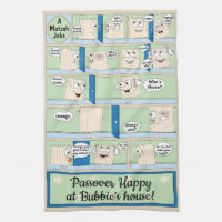 Kitchen Towel "Passover Matzah Joke "