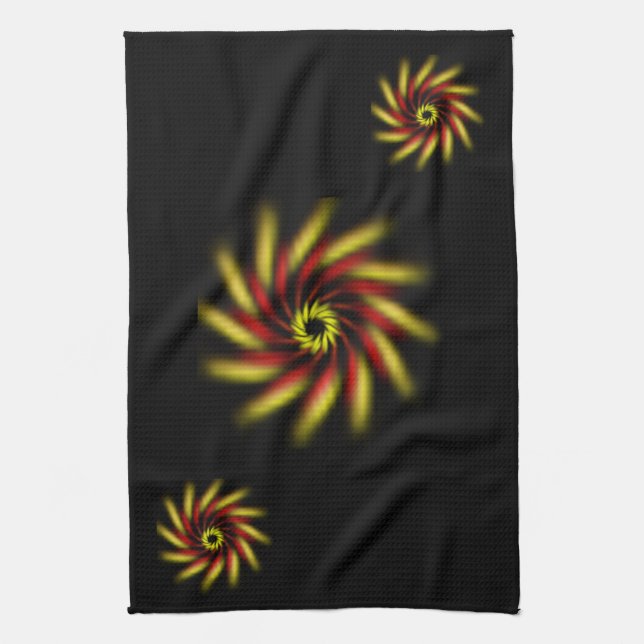 Kitchen Towel - Pinwheel (Vertical)