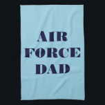 Kitchen Towel Proud Air Force Dad<br><div class="desc">Kitchen Towel Proud Air Force Dad</div>