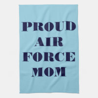 Kitchen Towel Proud Air Force Mum