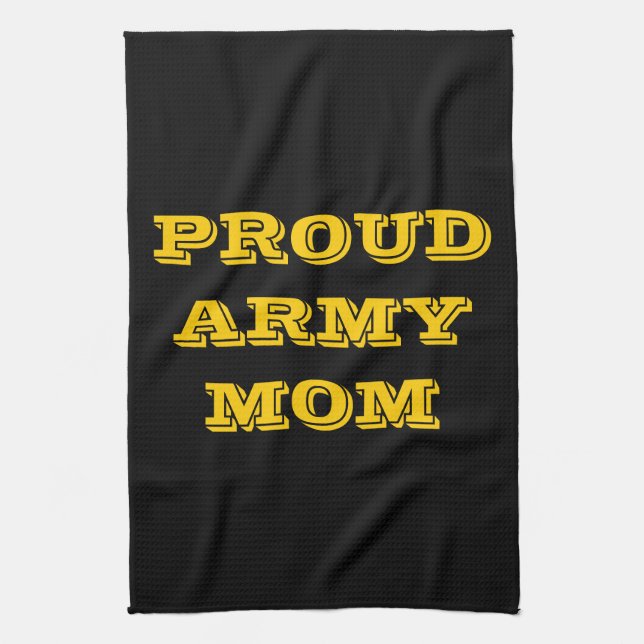 Kitchen Towel Proud Army Mum (Vertical)