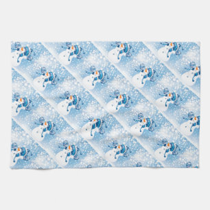 Kitchen Towel/Snowman Tea Towel