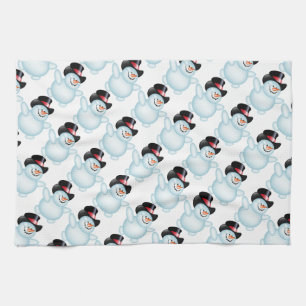 Kitchen Towel/Snowman Tea Towel